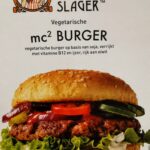 Vegetarische Slager MC2 burger, hamburger, vegetarisch